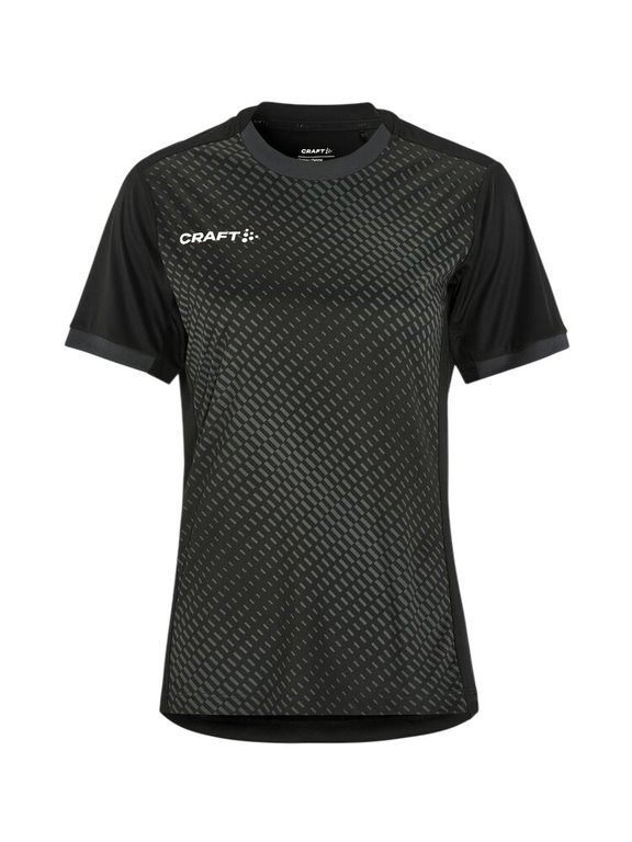 Craft Sport-Shirt Evolve 2.0 Graphic Jersey (strapazierfähig, leicht) schwarz Damen
